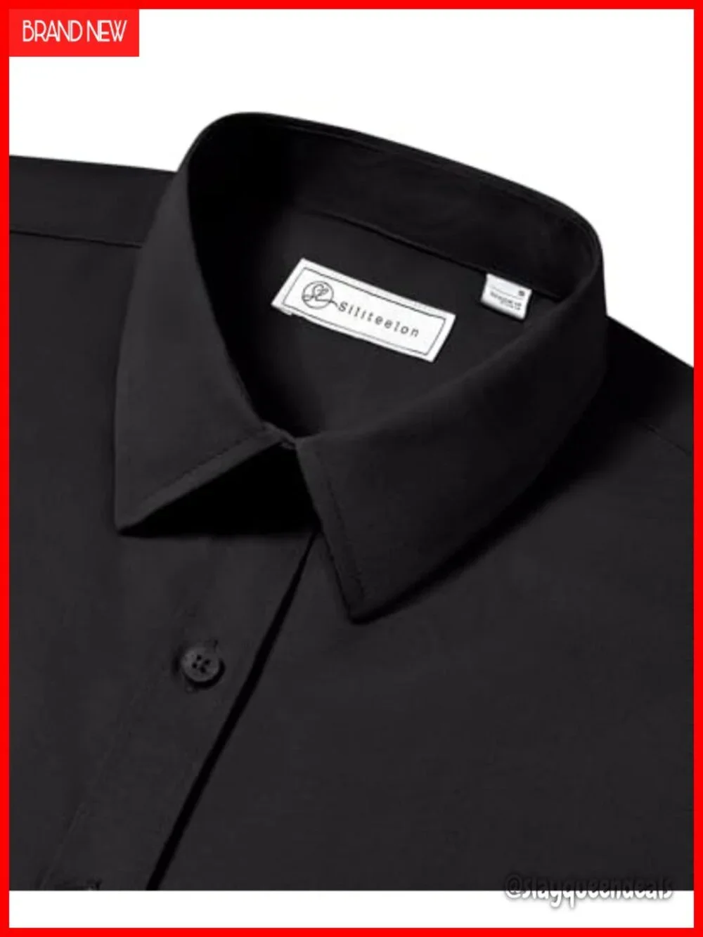 Women's Cotton Blend Button Down Shirt, Long Sleeve, Wrinkle Free, Office